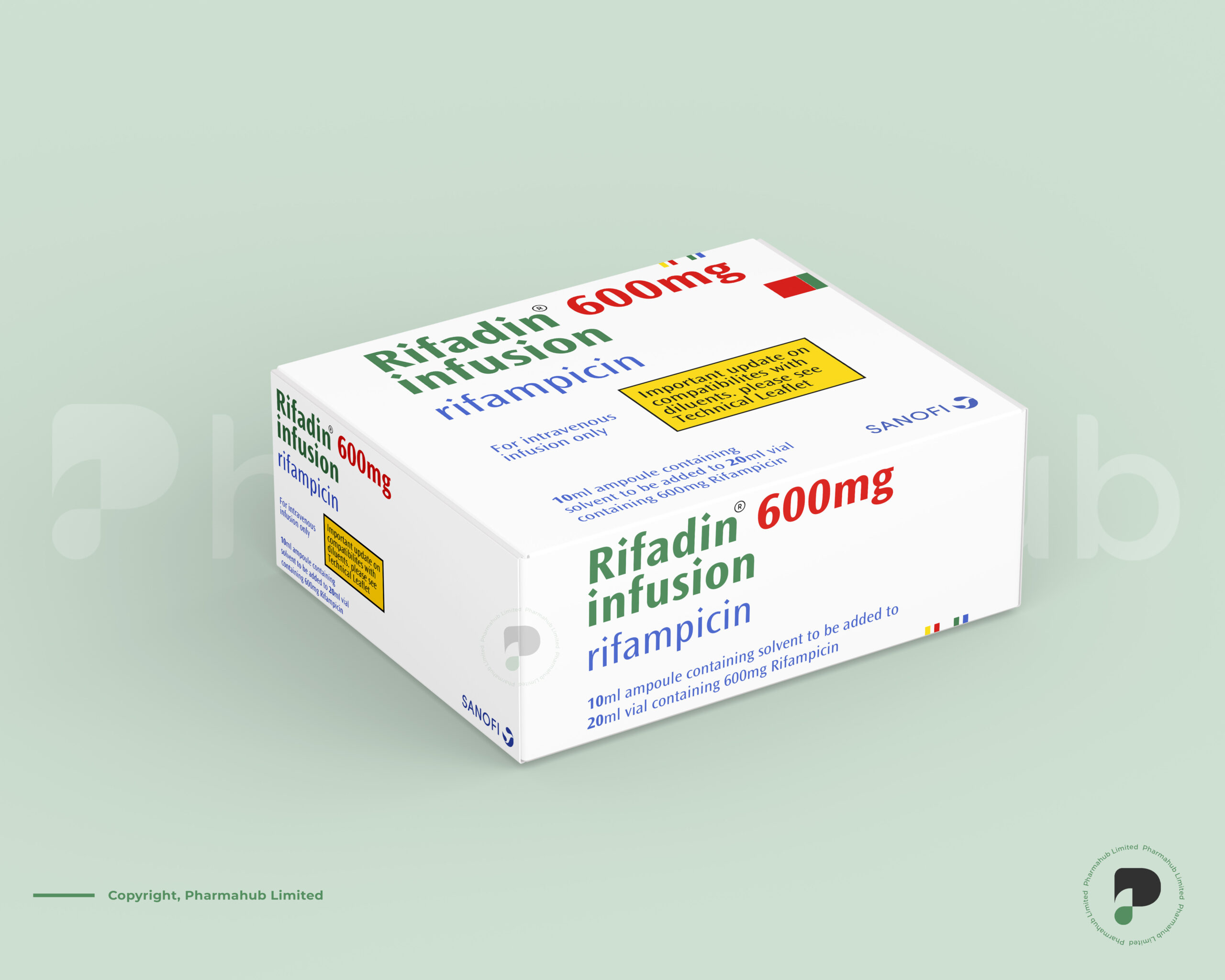 Rifadin infusion 600mg