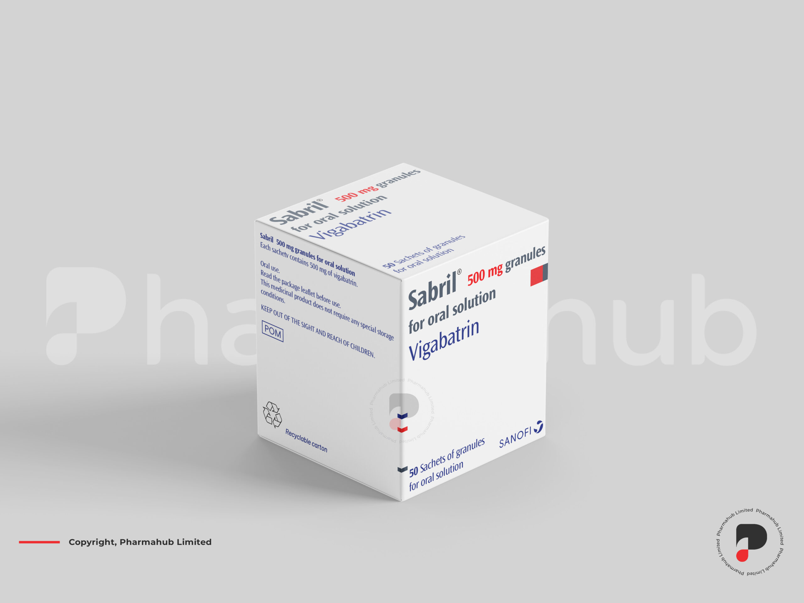 Sabril 500mg granules